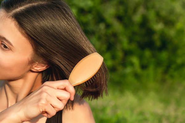 Why should you brush your hair upside down?